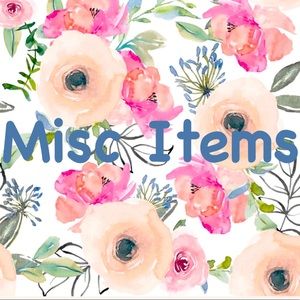Miscellaneous items